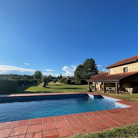 Casa De Campo Con Piscina, Entera O Por Habitaciones Amoeiro Esterno foto